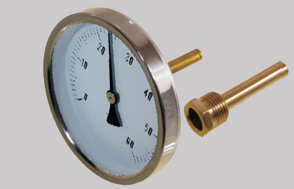 Bimetal Thermometer Temperature Industrial Gauge